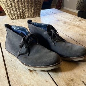 Odin NY Grey Suede Chukka Boots